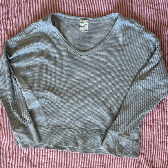 aerie Tops - Aerie waffle knit long sleeve